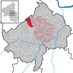 Läget för Winterbach i Landkreis Bad Kreuznach