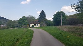 View of the Altes Bahnwärterhaus residential area, 2018