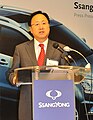 Ю-Ил Лий (Yoo-Il Lee), Президент на SsangYong Motor Company, лично представи четвъртото поколение Корандо пред европейските медии в Палма де Майорка