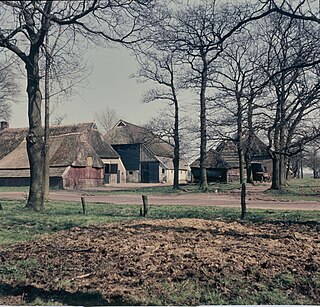 Zwiggelte Village in Drenthe, Netherlands