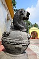 "7. Stone Lion Statue in the premises of Krosejuri temple premises at Purulia District.jpg