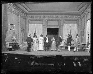 Äventyr på fotvandringen, Dramatiska teatern 1905. Föreställningsbild