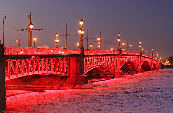 Троицкий мост в Санкт-Петербурге в китайский Новый год 2H1A3648WI