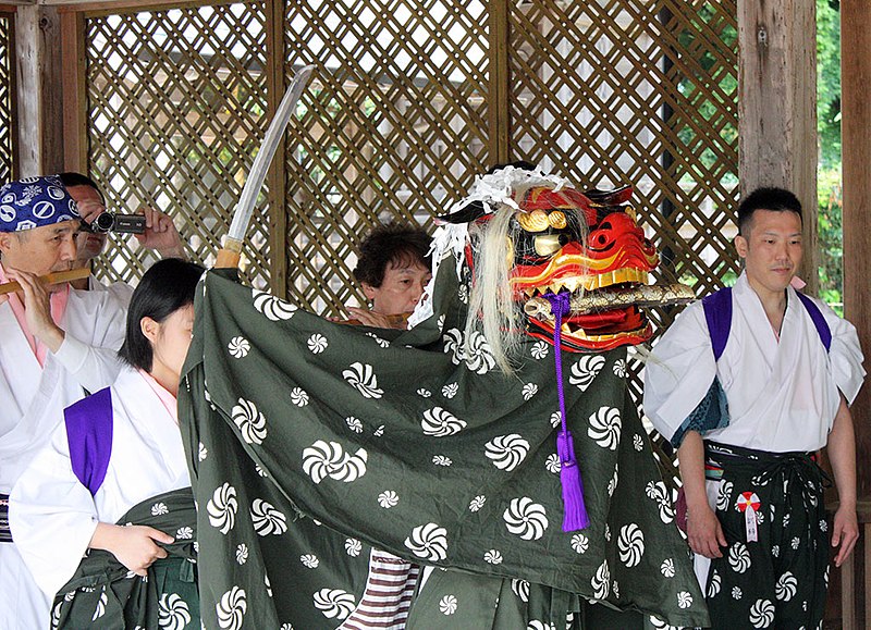 File:山王祭神楽.jpg