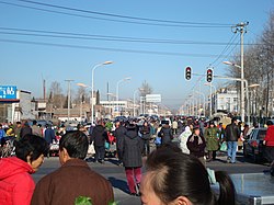 2008年1月的杨镇大集