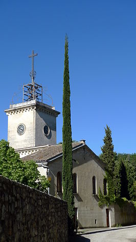 Cisterciënzer abdijkerk Notre-Dame d'Aiguebelle in Montjoyer
