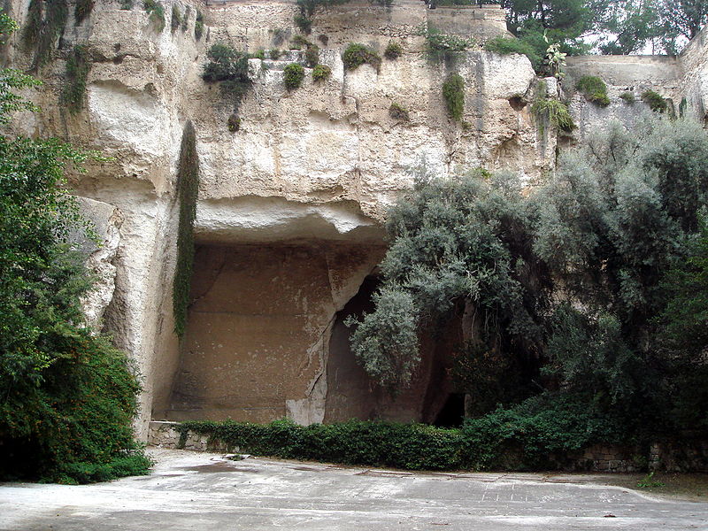 File:0800 - Siracusa - Latomia dei Cappuccini - Foto Giovanni Dall'Orto, 17-Oct-2008.jpg