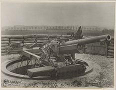 Americký protiletadlový kanon z doby Velké války