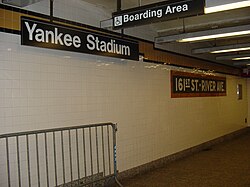 Calle 161–Estadio Yankee (línea Concourse)