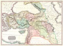 Western Armenia on the Ottoman Empire map - John Pinkerton, 1818 1818 Pinkerton Map of Turkey in Asia, Iraq, Syria, and Palestine - Geographicus - TurkeyAsia-pinkerton-1818.jpg