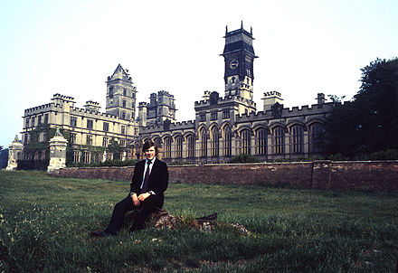 18th Duke of Norfolk, then the Earl of Arundel, at Carlton Towers, 1981