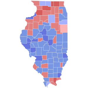 1936 Illinois gubernatorial election results map by county.svg