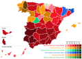 Results of the 1987 European Parliament election in Spain by province.
