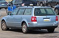 002 Volkswagen Passat GLS Wagon, rear left view