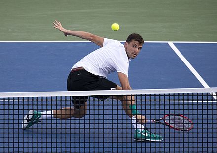 Dimitrov au Masters de Cincinnati en 2016.