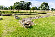 A view of Cilurnum along Hadrian's Wall in the United Kingdom.