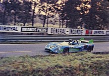 The race winning Matra-Simca MS670 which was driven by Henri Pescarolo and Graham Hill. 24H du Mans 1972 (5074965827).jpg