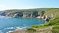 Le port de Feunteun-Aod vu depuis les falaises situées à l'est de celui-ci 2.