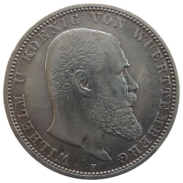 File:5 Mark Württemberg Wilhelm II.jpg