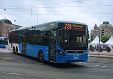 Nobina Finland Volvo 8900LE B8RLE at Rautatientori 945 Nobina - Flickr - antoniovera1.jpg