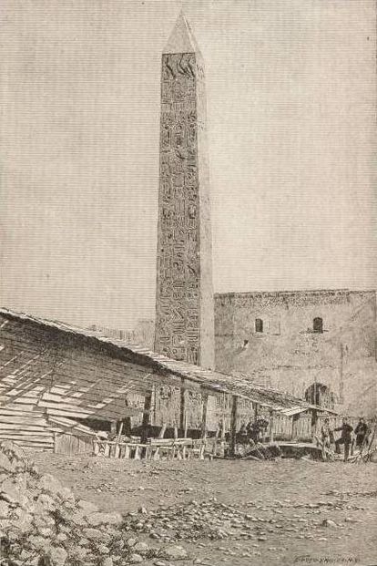 صورة:ACSIE010 - The Obelisk now in Central Park, New York, as it Stood in Alexandria, Egypt.jpg