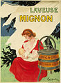Affiche pour la laveuse à linge Mignon, 1921.