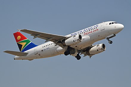 South African Airbus A319-100