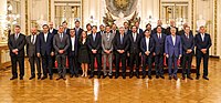 Meeting of president Alberto Fernández with all the provincial governors in 2019.