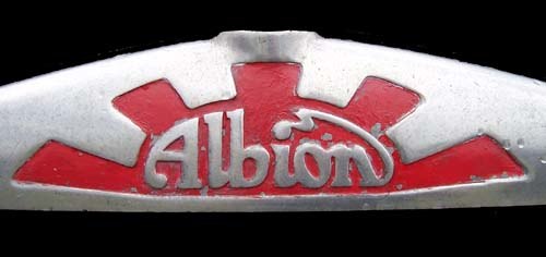 Albion Motors radiator badge