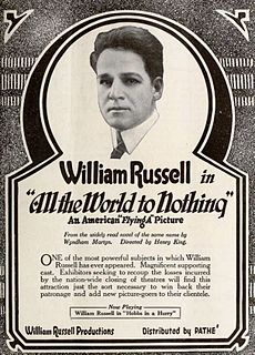 <i>All the World to Nothing</i> 1918 film