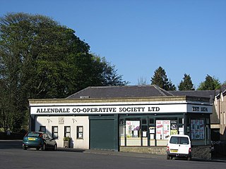 <span class="mw-page-title-main">Allendale Co-operative Society</span> Consumer co-operative in Allendale, Northumberland, England