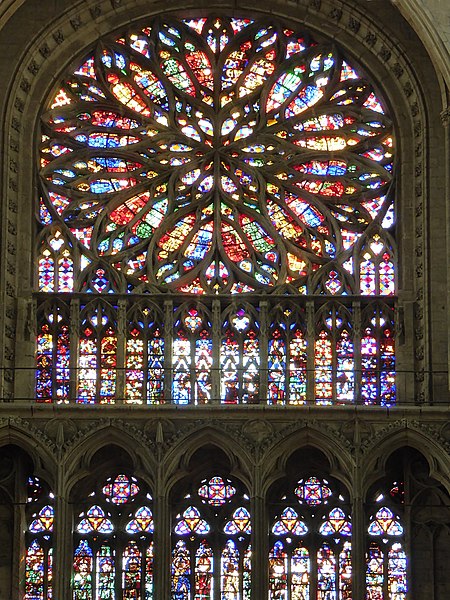 File:Amiens Cathedrale Notre Dame.- Rose du transept sud.jpg