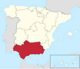 Andalusië - Locatie