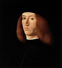 Portrait de jeune homme Après 1490, Madrid