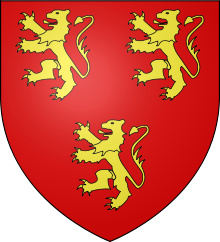 Arms of the Wildgraves at Kyrburg Armoiries de Tavigny.svg