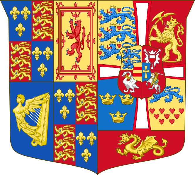 File:Arms of Anne of Denmark.svg