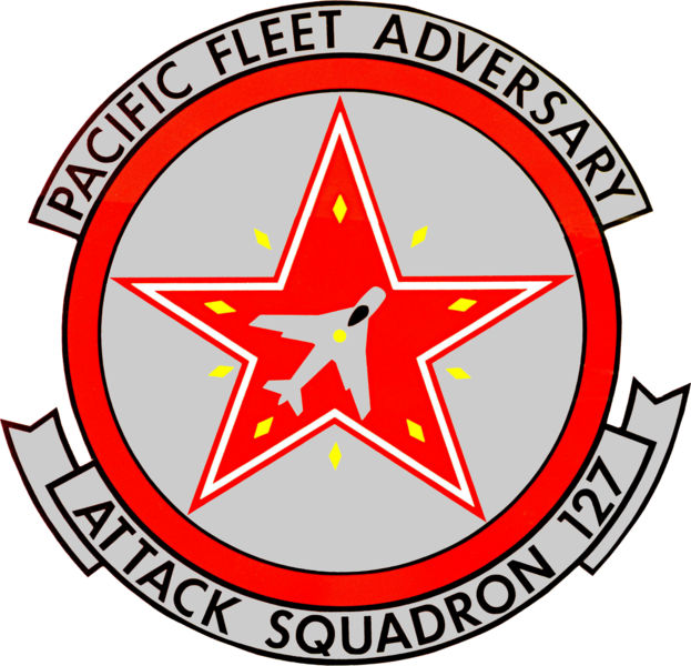 File:Attack Squadron 127 (US Navy) insignia, 1984.png