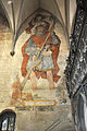 Fresko des hl. Christophorus, 1491