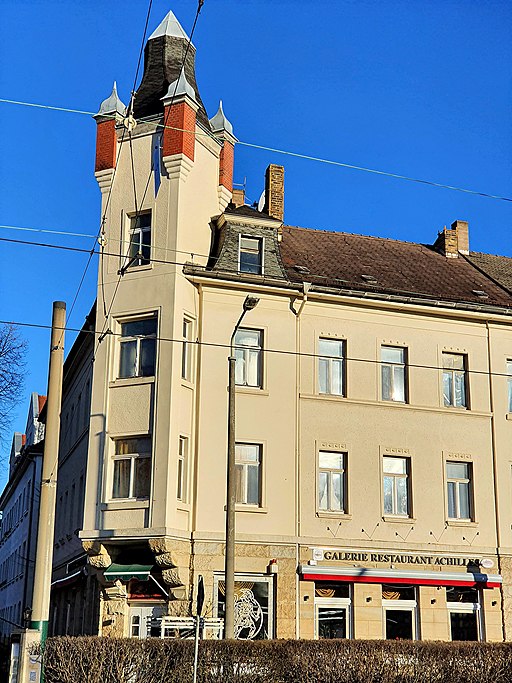 Böttgerstraße 2 (Leipzig) - Eck-Haus mit Riesaer Straße 55