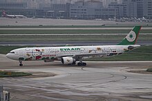 B-16331 Airbus A330 EVA AIR nei colori di Hello Kitty