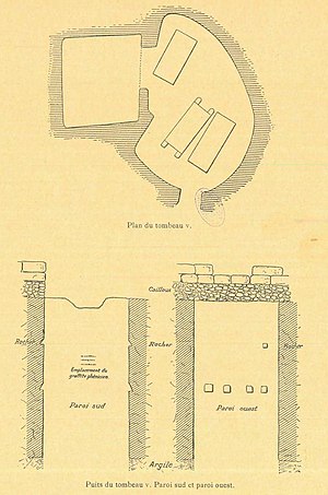 BAH 11 Montet, Pierre - Byblos et l'Egypte Quatre campagnes de fouilles a Gebeil 1921-1922-1923-1924 Atlas (1929) LR 0168 (cropped).jpg