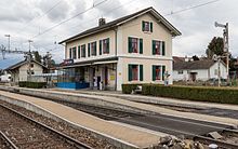 Bahnhof Güttingen, erbaut 1870/71