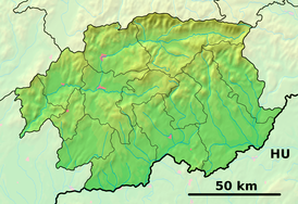 Рельефная позиционная карта