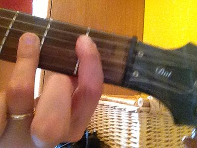 Barrè chitarra forma di remaj7 -bar chord.jpeg