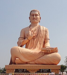 Basava 12th-century Hindu philosopher, statesman, Kannada Bhakti poet of Lingayatism