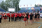 Deutsch: Beachhandball Europameisterschaften 2019 (Beach handball Euro); Tag 6: 7. Juli 2019 – Siegerehrungen English: Beach handball Euro; Day 6: 7 July 2019 – Medal ceremony