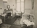 Bedroom in women telephone operators' home, S.C. Chaumont, Haute Marne, France 111-SC-52741.jpg