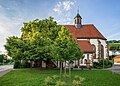 Beilstein - Altstadt - St.-Anna-Kirche und Anna-Linde - Frühlingsansicht von Süden 1