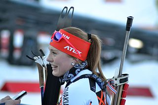 Ivona Fialková Slovak biathlete