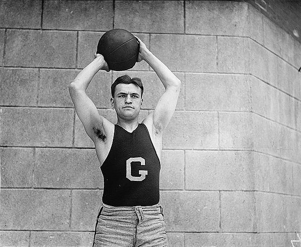 Bill Dudack was the team captain in 1921, and returned to coach the 1929–30 team.